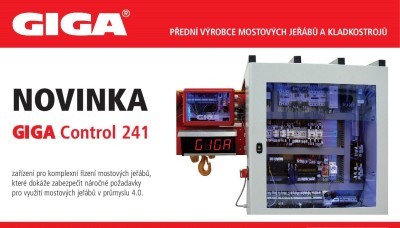 Technika a Trh, 2019/10, Nový řídicí systém GIGAcontrol 241 pro Průmysl 4.0.