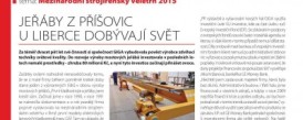 lnok v asopise TECH magazn - eriavy z Povic pri Liberci dobvaj svet